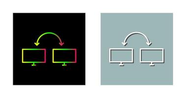 Unique Connected Systems Vector Icon