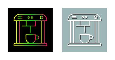 Unique Coffee Machine Vector Icon