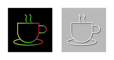 icono de vector de café caliente único