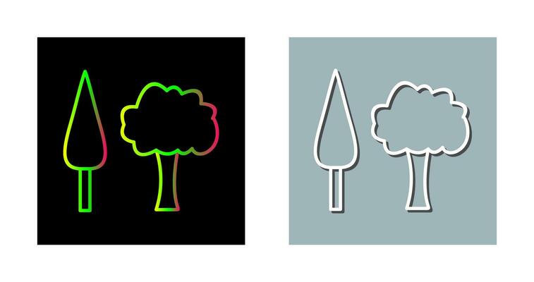 Trees Vector Icon