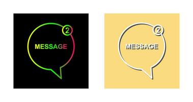 Message Bubbles Vector Icon