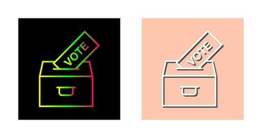 Casting Vote Vector Icon