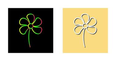 icono de vector de flores pequeñas
