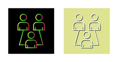 Connected Users Vector Icon