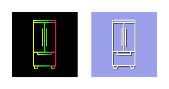Refrigerator Vector Icon
