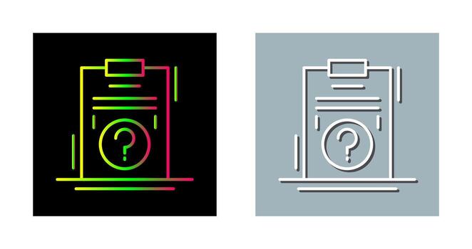 Question Vector Icon