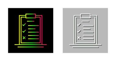 Checklist Vector Icon