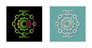 Automated Process Vector Icon
