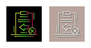 Return Failed Vector Icon