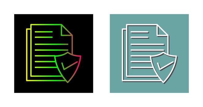 Valid Document Vector Icon