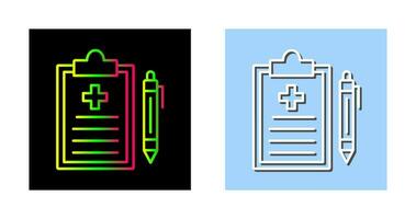 Medical Record Vector Icon