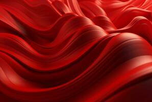 red abstract background. generative ai photo