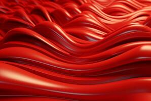 red abstract background. generative ai photo