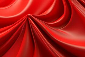 red abstract background. generative ai photo