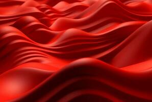 red abstract background. generative ai photo