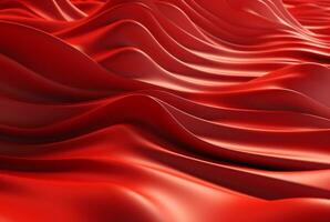 red abstract background. generative ai photo