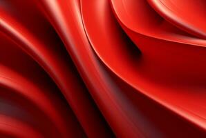 red abstract background. generative ai photo