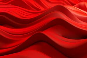 red abstract background. generative ai photo