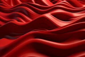 red abstract background. generative ai photo