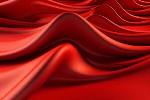 red abstract background. generative ai photo