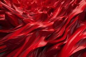 red abstract background. generative ai photo