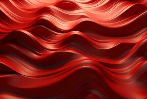 red abstract background. generative ai photo