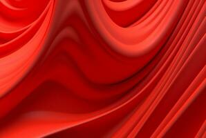 red abstract background. generative ai photo