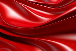 red abstract background. generative ai photo