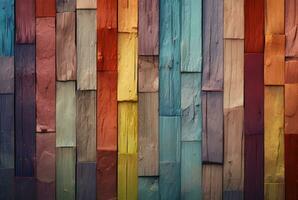 Clásico vistoso madera textura antecedentes. generativo ai foto