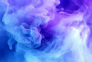 pastel blue smoke abstract solid background. generative ai photo