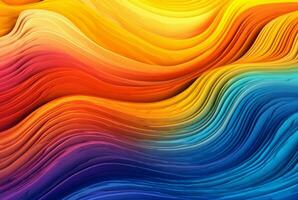 Colorful abstract background. generative ai photo