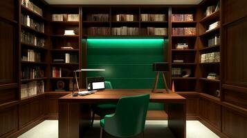 eficiencia Satisface estilo elegante y funcional hogar oficina , generativo ai foto
