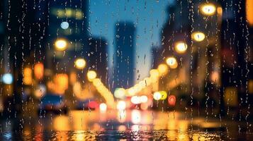 Generative AI, Luminous Metropolis photo