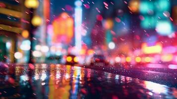 Generative AI, Luminous Metropolis photo