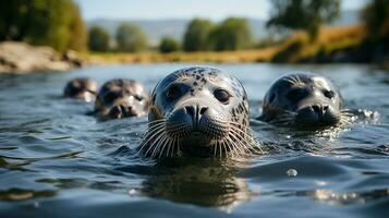 Generative AI, Coastal Encounters photo