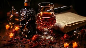 Generative AI, Whispers of Darkness Unveiling Devilish Artifacts photo