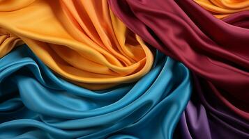 Generative AI, Exploring the Intricate Weaves and Patterns of Fabrics photo