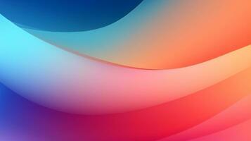 Trendy Gradient Fusion. Generative AI photo