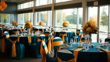 Perfect setting for raffle event fun and anticipation. Generative AI photo