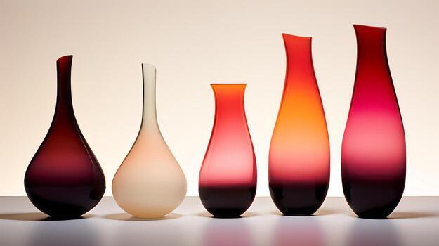 Contemporary Gradient Elegance. Generative AI photo