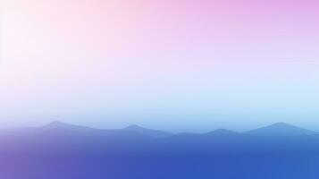 Calm Gradient Tranquility. Generative AI photo