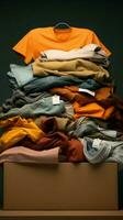 Clothing consolidation Individuals collectively Vertical Mobile Wallpaper AI Generated photo