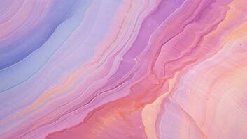 Abstract background of acrylic paint in pink and purple tones. Marbling texture design. AI Generated. photo