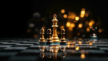 Selective focus Mans hand in chess play, metaphorically guiding strategic  business decisions Vertical Mobile Wallpaper AI Generated 30463882 Stock  Photo at Vecteezy