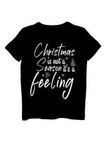 Navidad es no un temporada sensación camiseta diseño vector