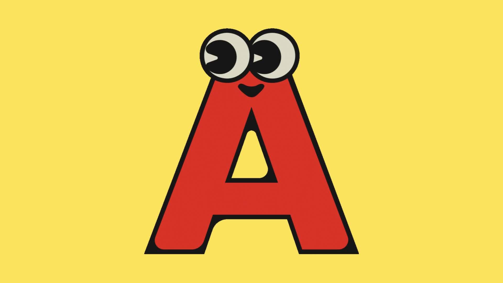 Animated Alphabet Stock Video Footage for Free Download