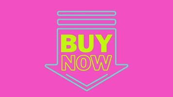 försäljning för din produkt i rosa bakgrund video