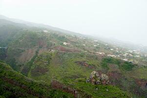 Landscape of the island of La Palma in the Canary archipelago photo