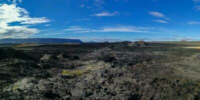 krafla es un volcánico sistema con un diámetro de aproximadamente 20 kilómetros situado en el región de mivatn, del Norte Islandia foto