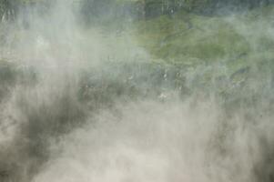 The imposing waterfall of Dettifoss, Iceland photo